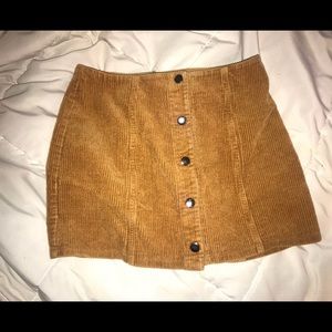 Button up skirt